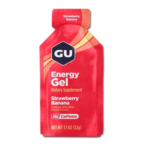 GU Energy Gel Single straw banana