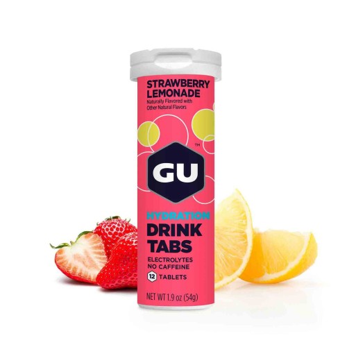 GU Hydration Tabs Straw Lemonade Ingredient