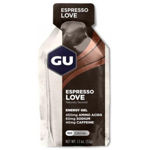 gu energy gel single espresso love