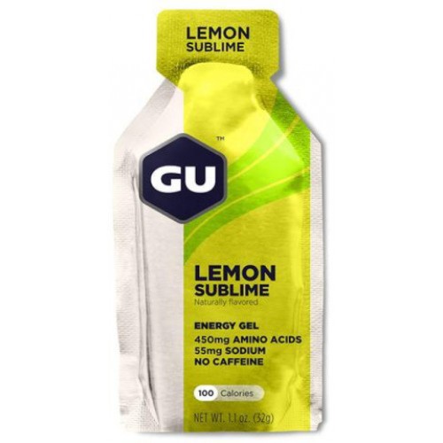 gu energy gel single lemon sublime