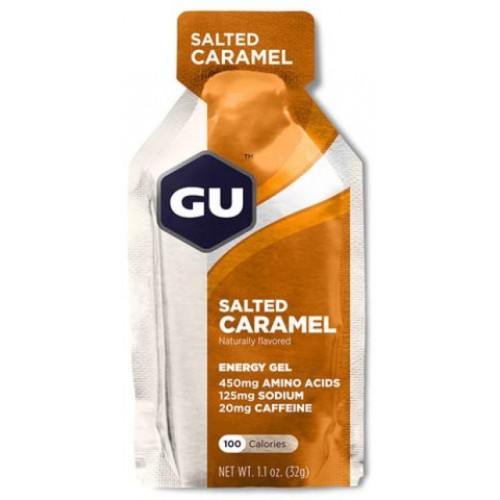 gu energy gel single salted caramel