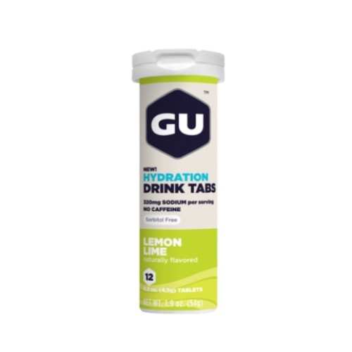 gu hydration drink tabs lemon lime