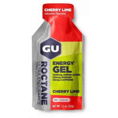 gu roctane gel single cherry lime