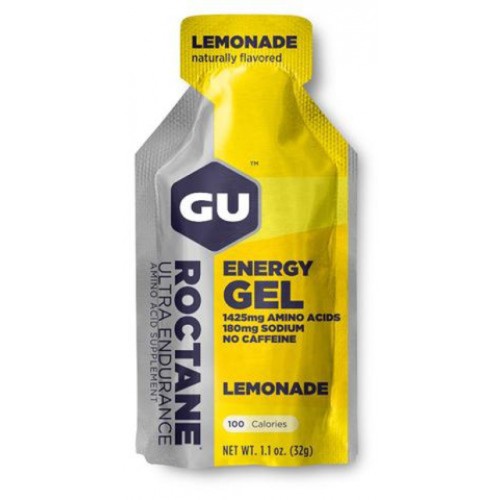 gu roctane gel single lemonade